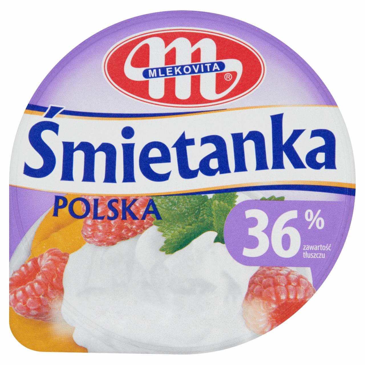 Zdjęcia - Mlekovita Śmietanka Polska 36% 200 ml