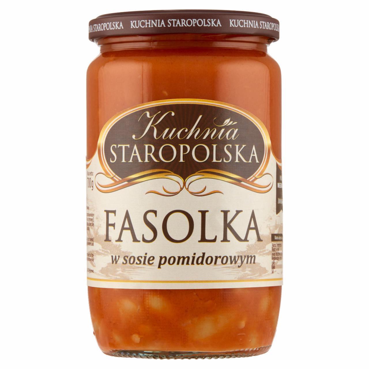 Zdjęcia - Kuchnia Staropolska Fasolka w sosie pomidorowym 700 g
