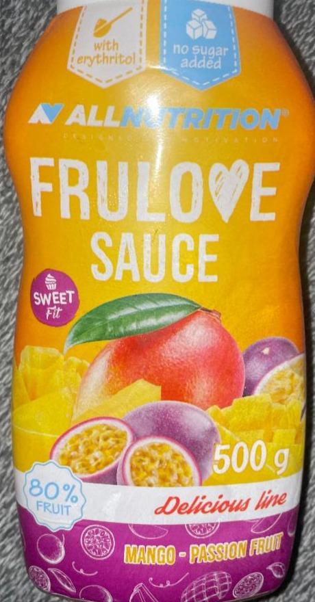 Zdjęcia - Frulove sauce mango Allnutrition