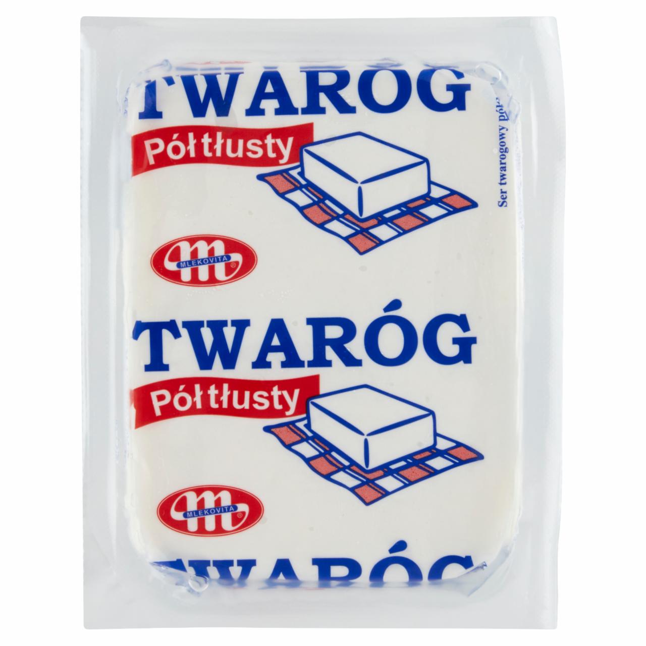 Zdjęcia - Mlekovita Twaróg półtłusty 200 g