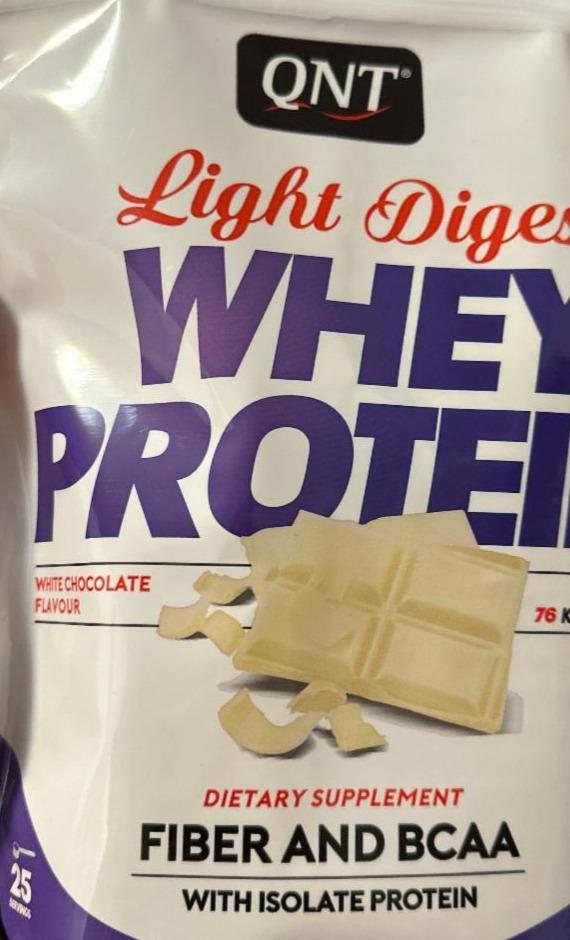 Zdjęcia - Whey protein white chocolate Light digest