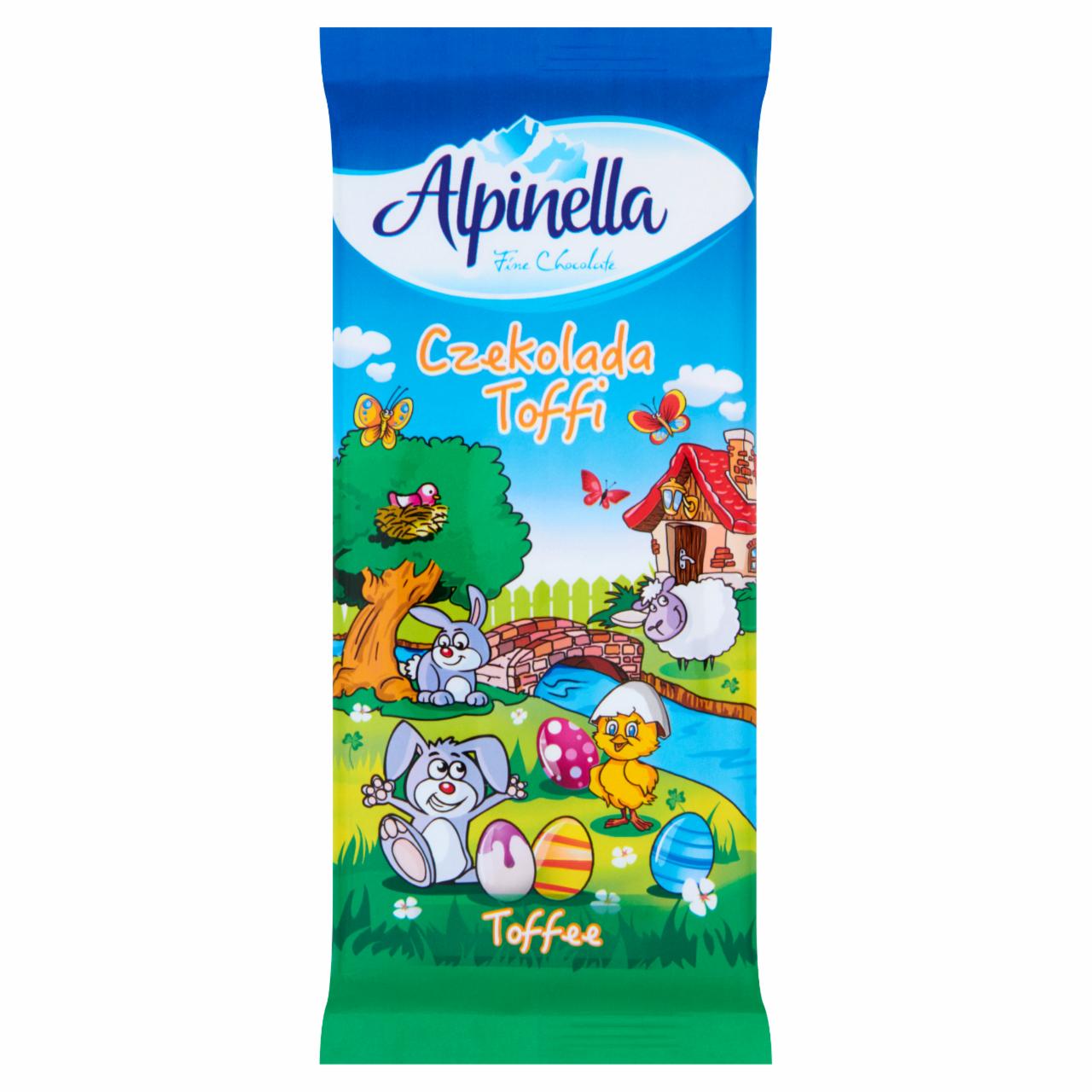 Zdjęcia - Alpinella Czekolada toffi 100 g