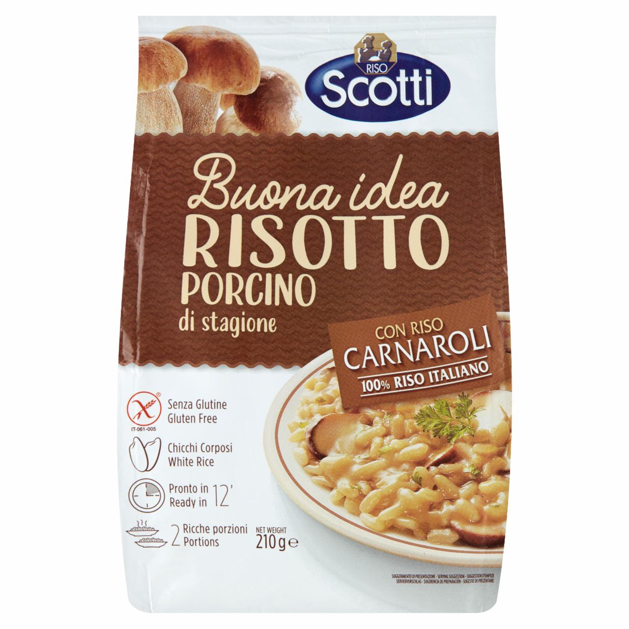 Zdjęcia - Riso Scotti Risotto z grzybami 210 g