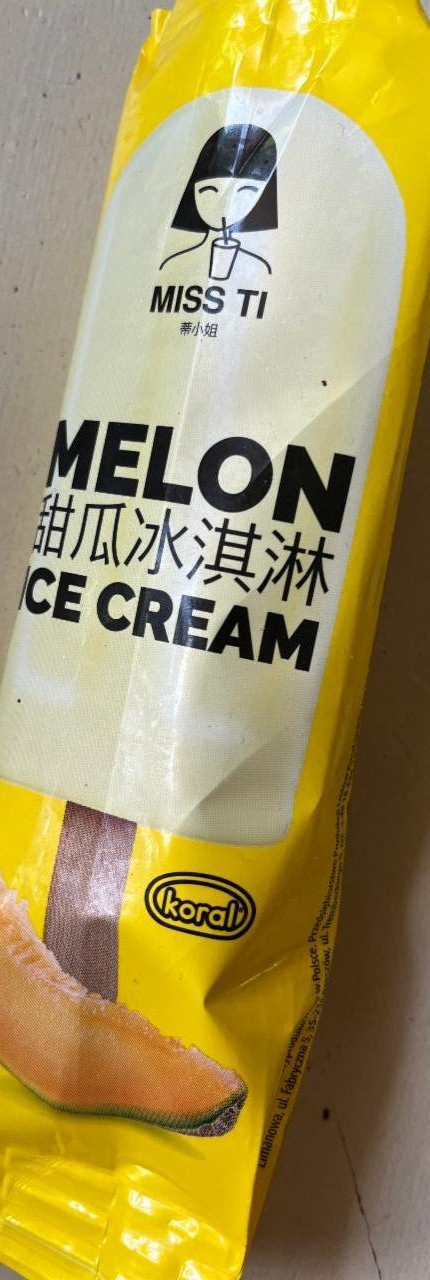 Zdjęcia - Melon Ice Cream Miss Ti Koral