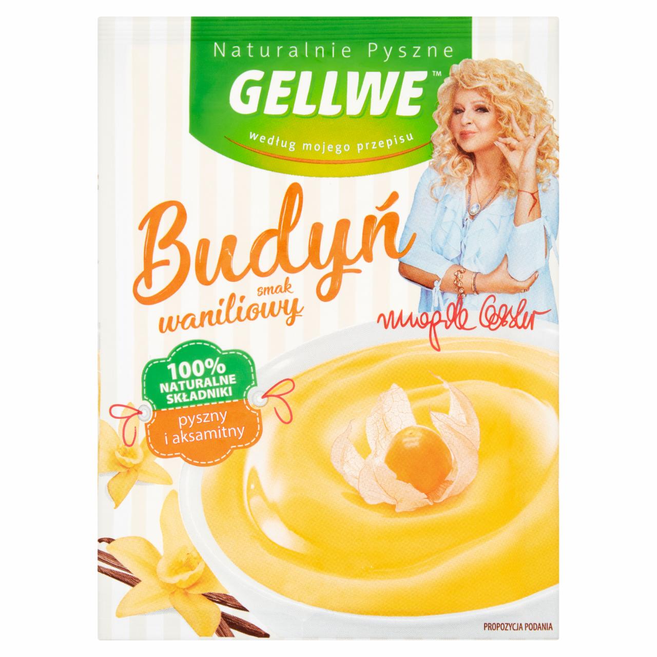 Zdjęcia - Gellwe Naturalnie Pyszne Budyń smak waniliowy 40 g