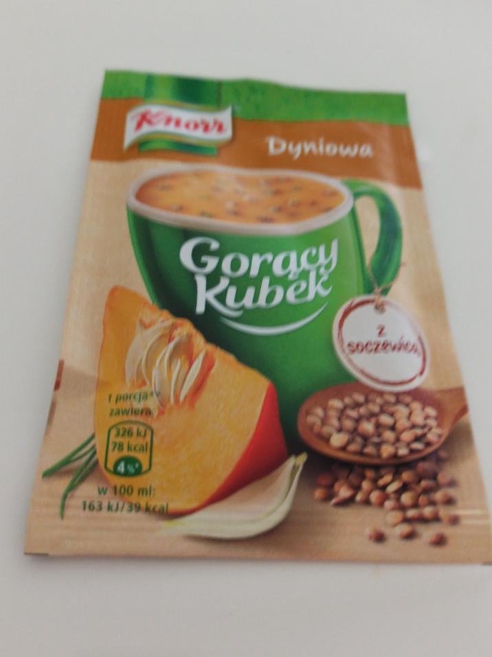 Zdjęcia - Knorr Gorący Kubek Dyniowa z soczewicą 22 g