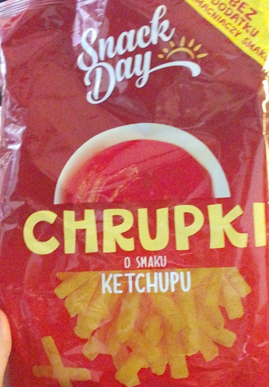 Zdjęcia - Chrupki o smaku ketchupu snack day