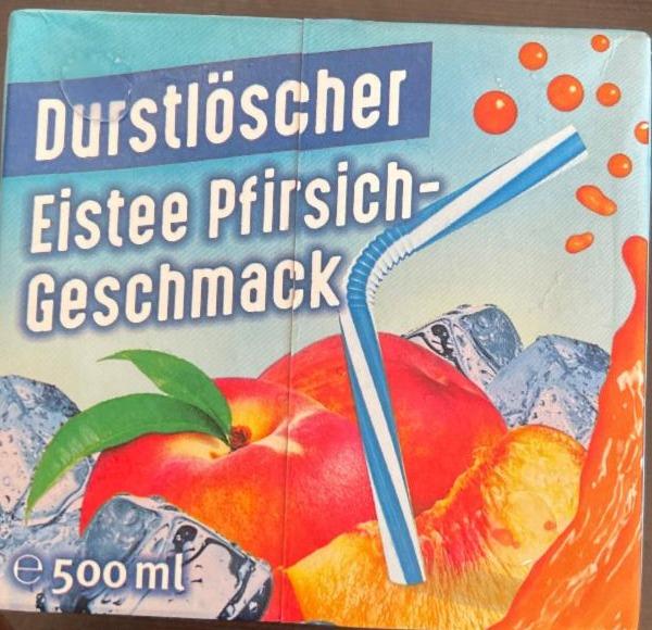 Zdjęcia - Eistee Pfirsich Geschmack Durstlöscher