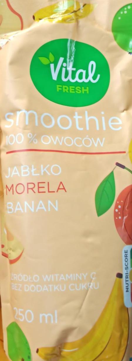 Zdjęcia - Smoothie jabłko morela banan Vital fresh