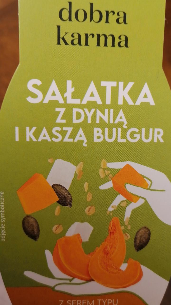 Zdjęcia - Dobra karma sałatka z dynią i kaszą bulgur