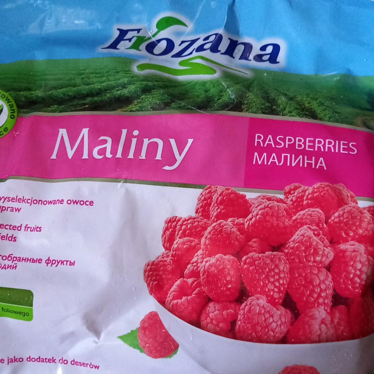 Zdjęcia - Maliny Mrożone frozana