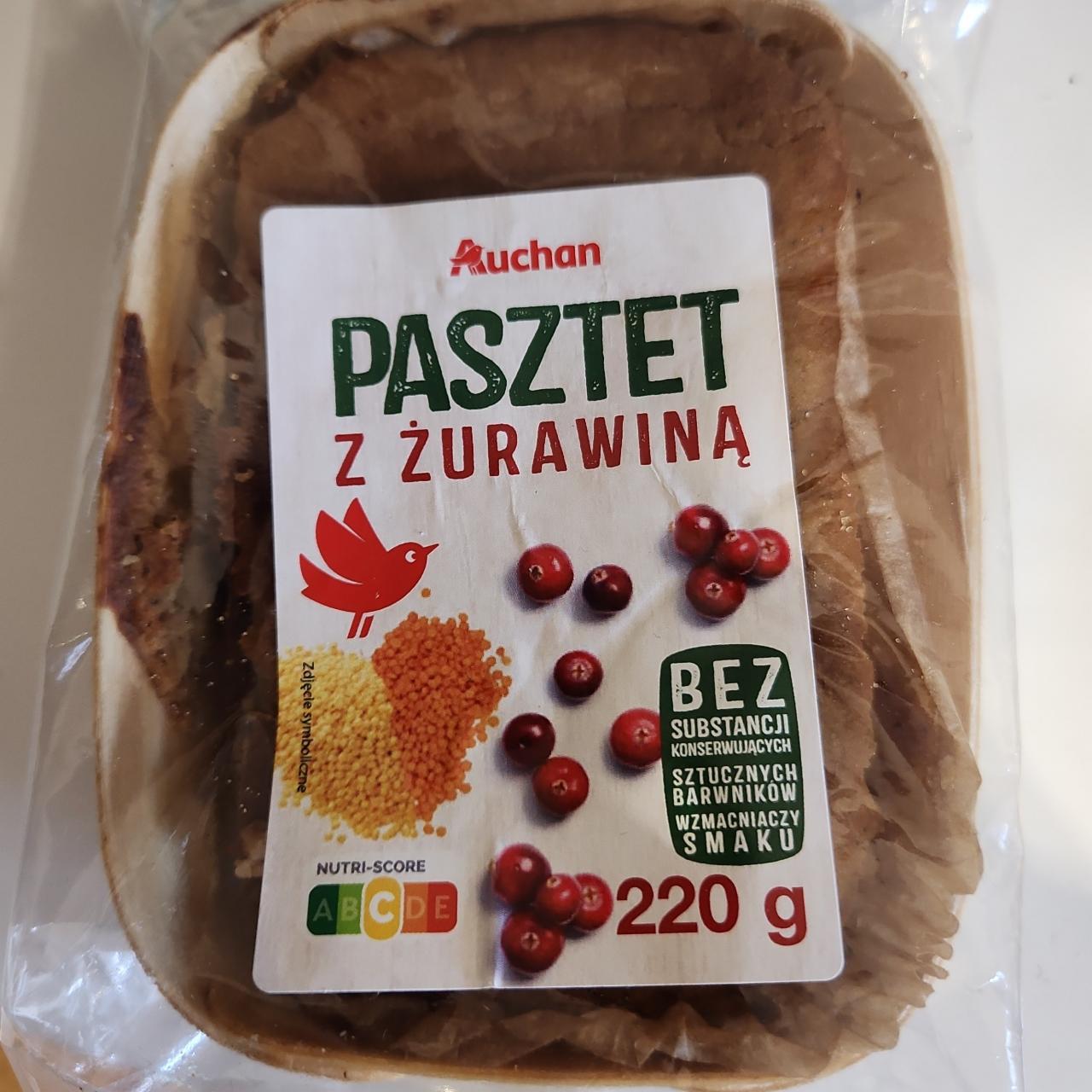 Zdjęcia - Pasztet z żurawiną Auchan