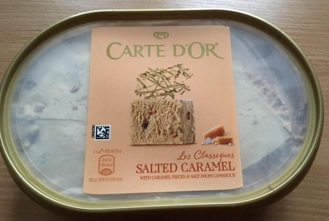 Zdjęcia - Carte D'Or Lody karmelowe z solą morską i kawałkami karmelu 1000 ml