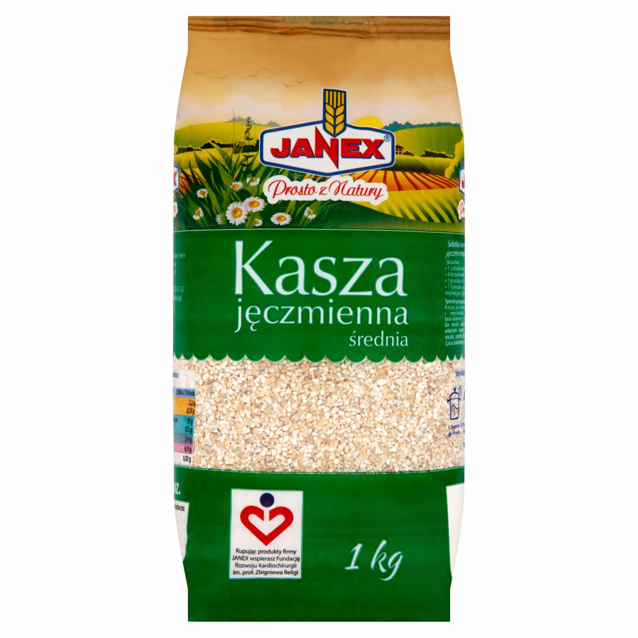 Zdjęcia - Janex Kasza jęczmienna średnia 1 kg