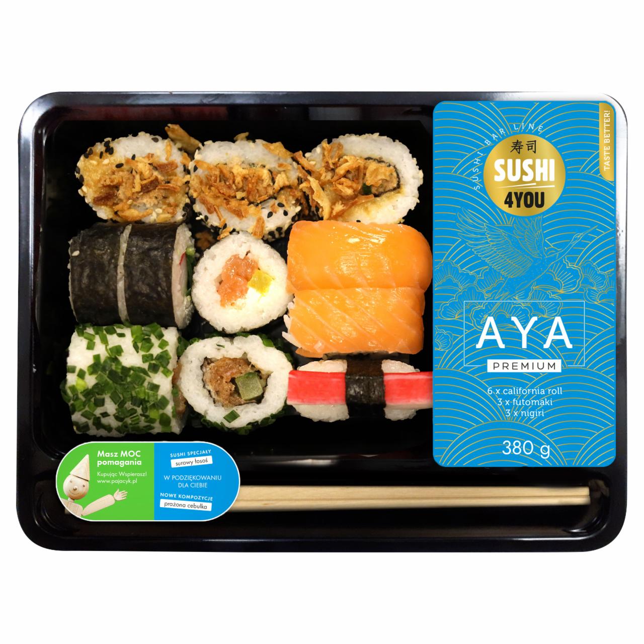 Zdjęcia - Sushi4You Premium Sushi Aya 380 g