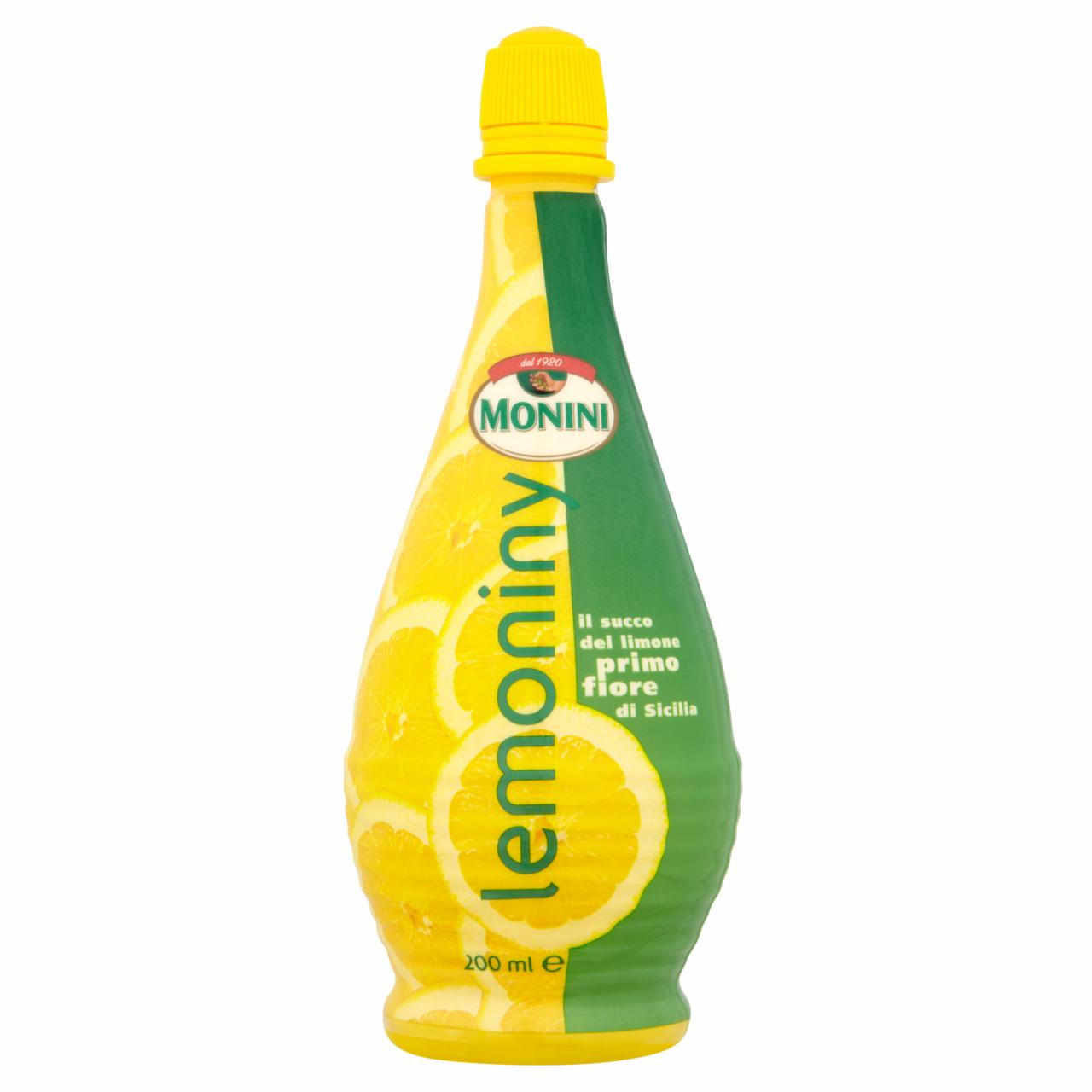 Zdjęcia - Monini Lemoniny Naturalny sok z cytryn 200 ml