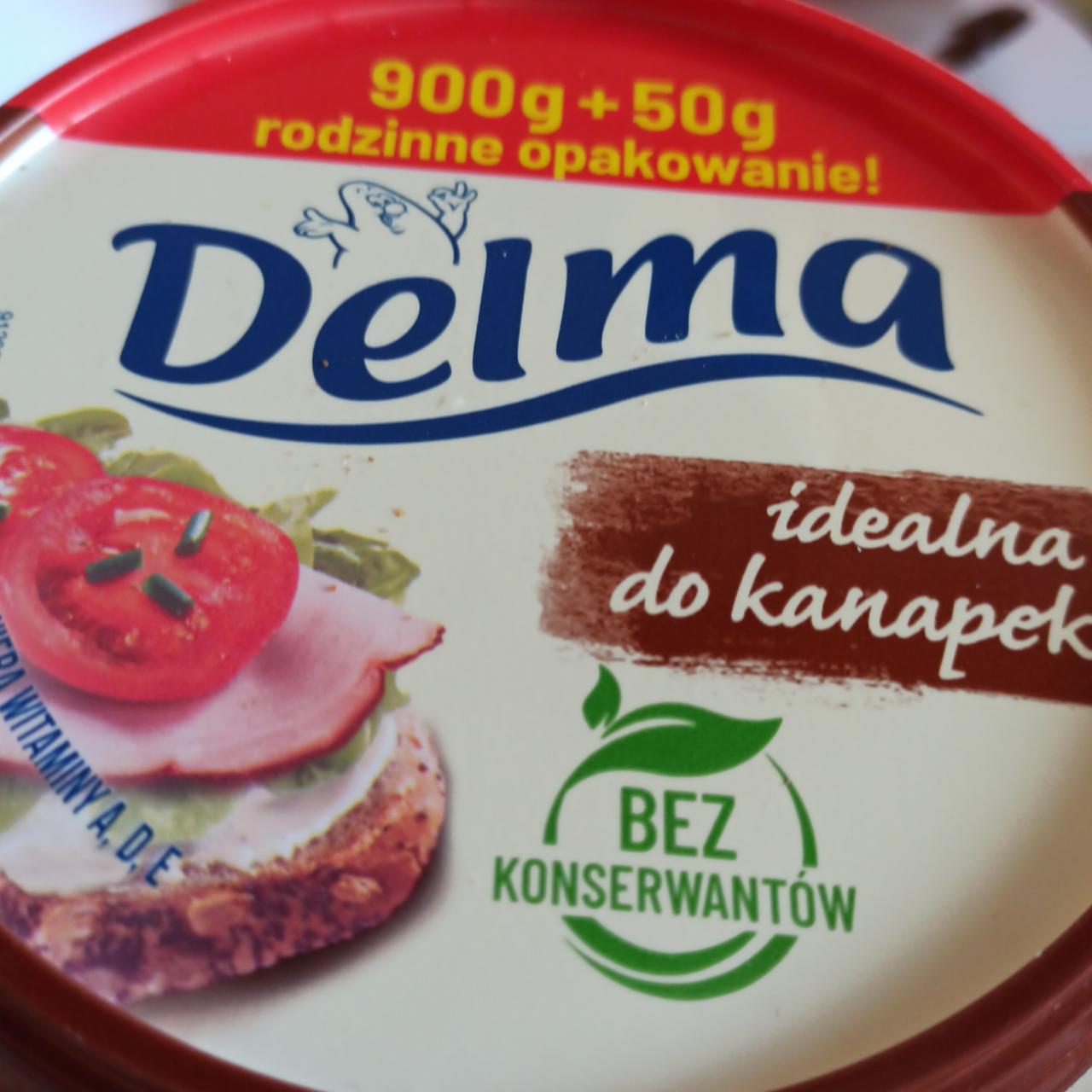 Zdjęcia - Delma Margaryna półtłusta o smaku masła 950 g