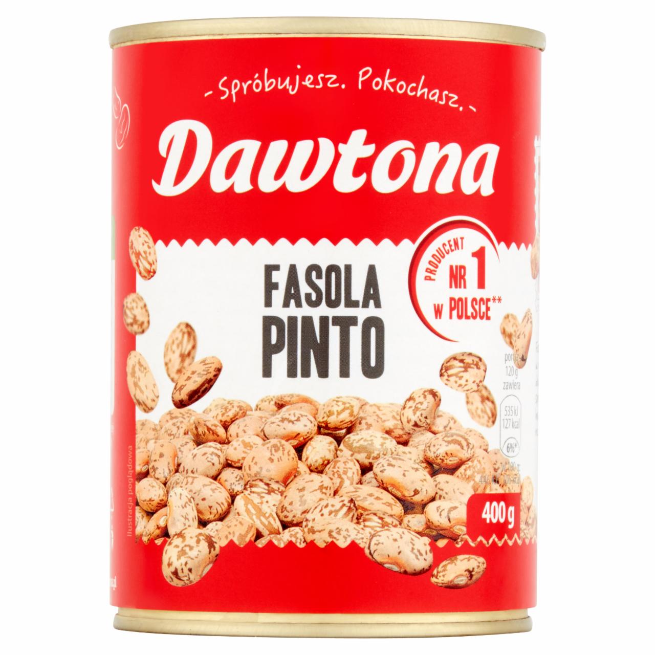 Zdjęcia - Dawtona Fasola Pinto 400 g