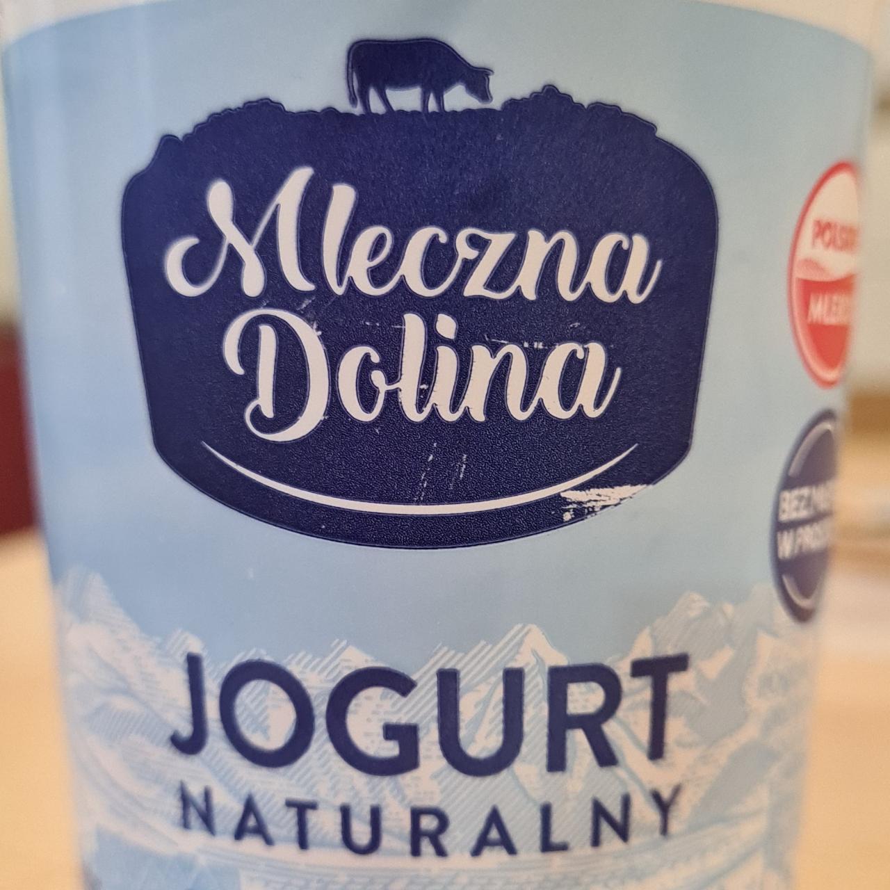 Zdjęcia - Jogurt naturalny kremowy Mleczna Dolina