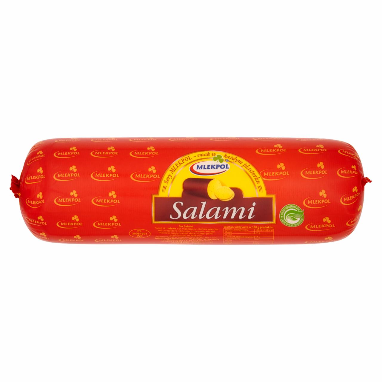 Zdjęcia - Mlekpol Ser Salami