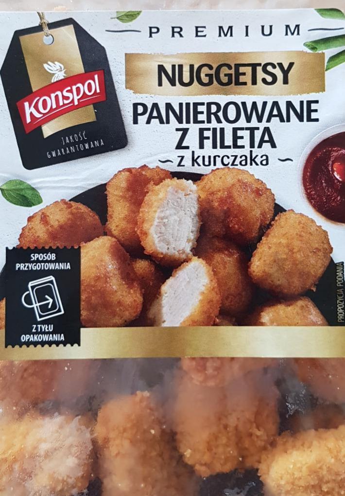 Zdjęcia - Nuggetsy panierowane z fileta z kurczaka Konspol