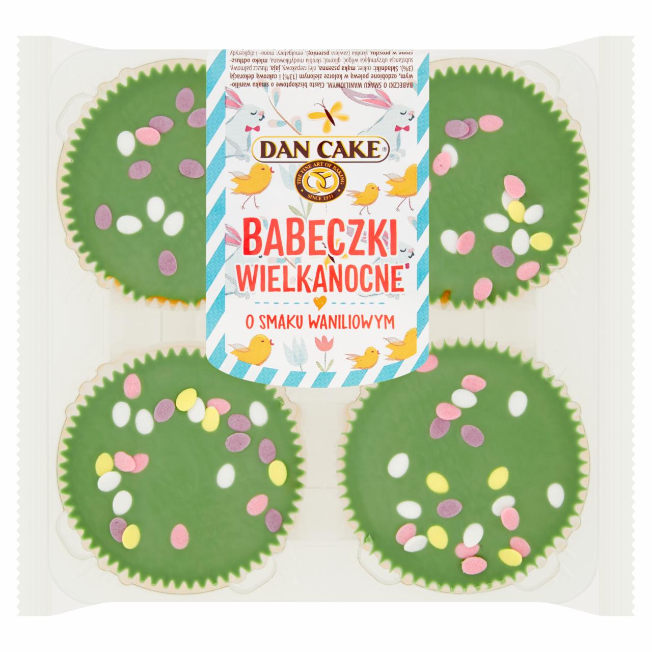 Zdjęcia - Dan Cake Babeczki wielkanocne o smaku waniliowym 240 g (4 x 60 g)