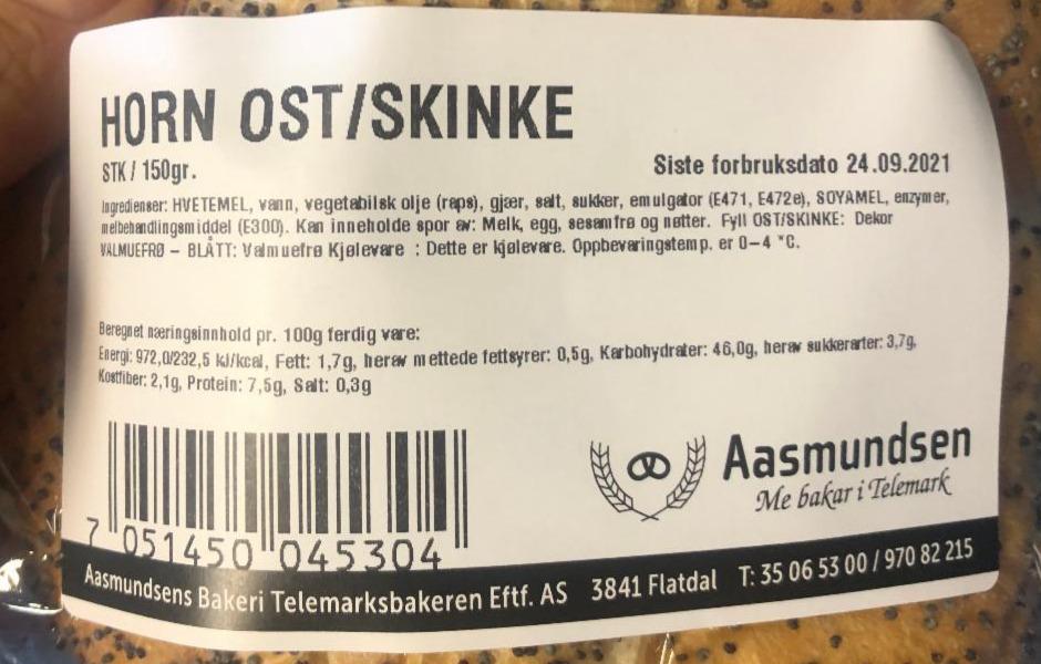 Zdjęcia - Horn ost/skinke Aasmundsen