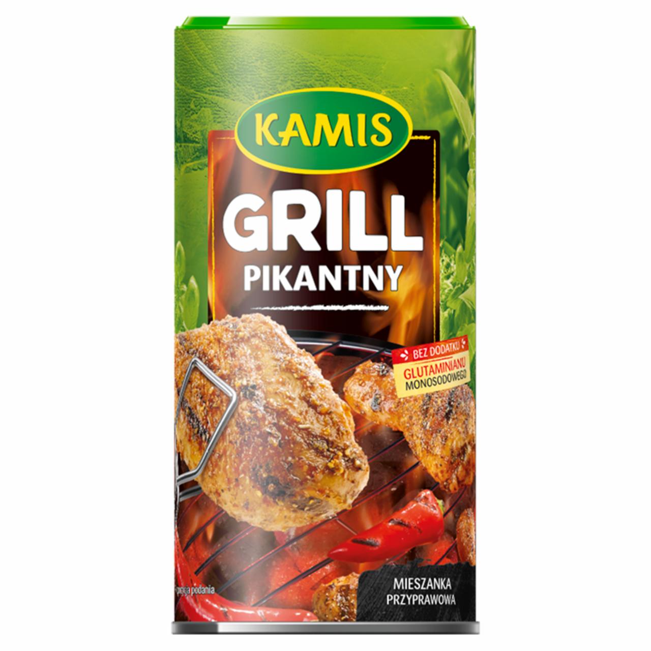 Zdjęcia - Kamis Grill Pikantny Mieszanka przyprawowa 80 g