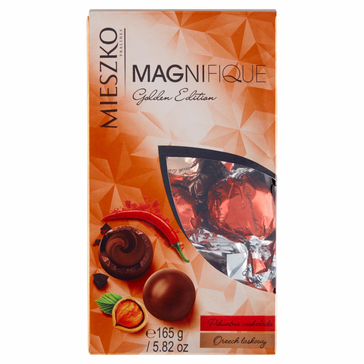 Zdjęcia - Mieszko Magnifique Praliny w mlecznej czekoladzie pikantna czekolada orzech laskowy 165 g