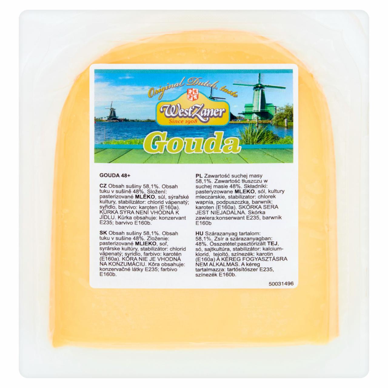 Zdjęcia - West Zaner Ser Gouda 450 g