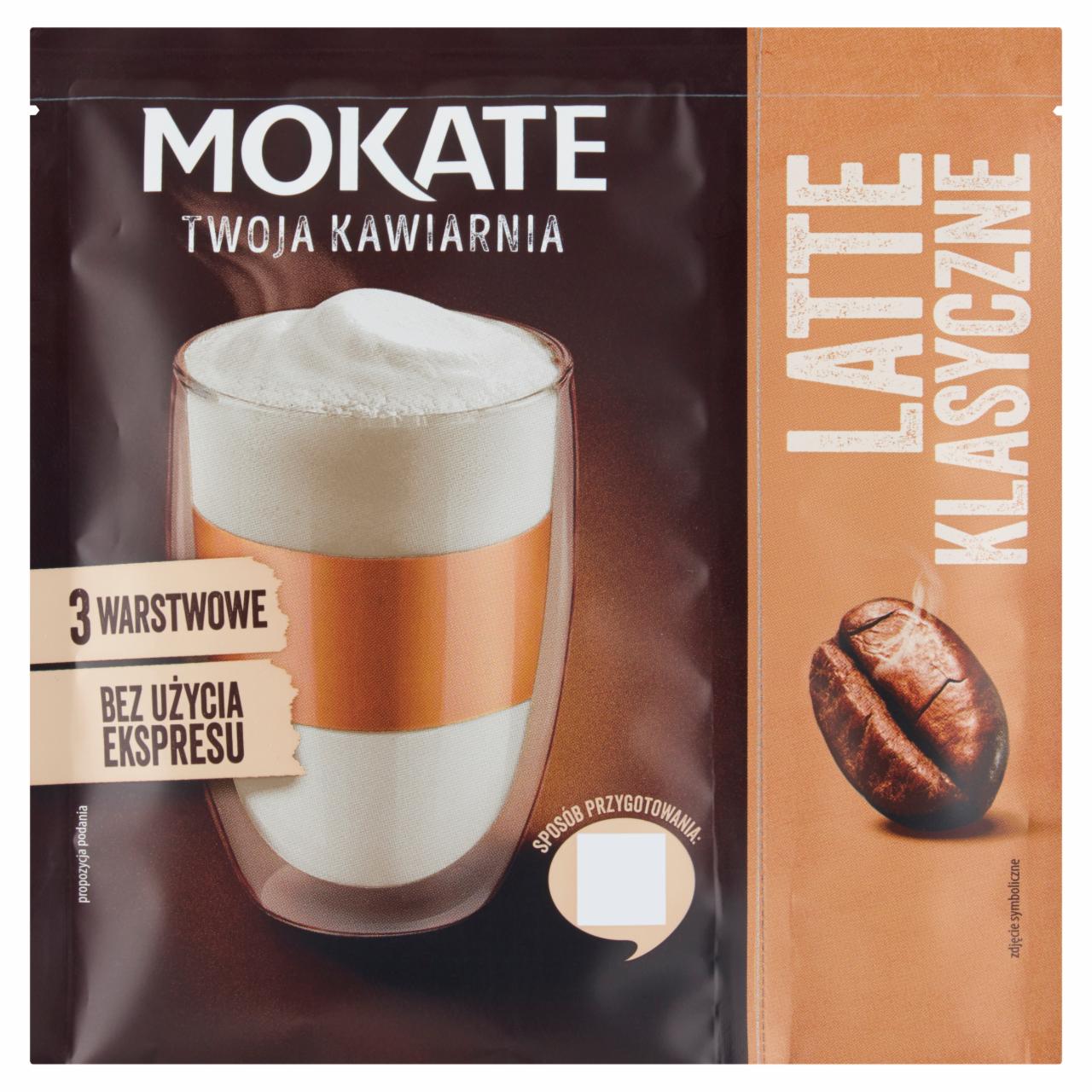 Zdjęcia - Mokate Twoja Kawiarnia Latte klasyczne 22 g