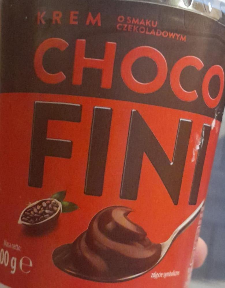 Zdjęcia - Krem o smaku czekoladowym Choco Fini