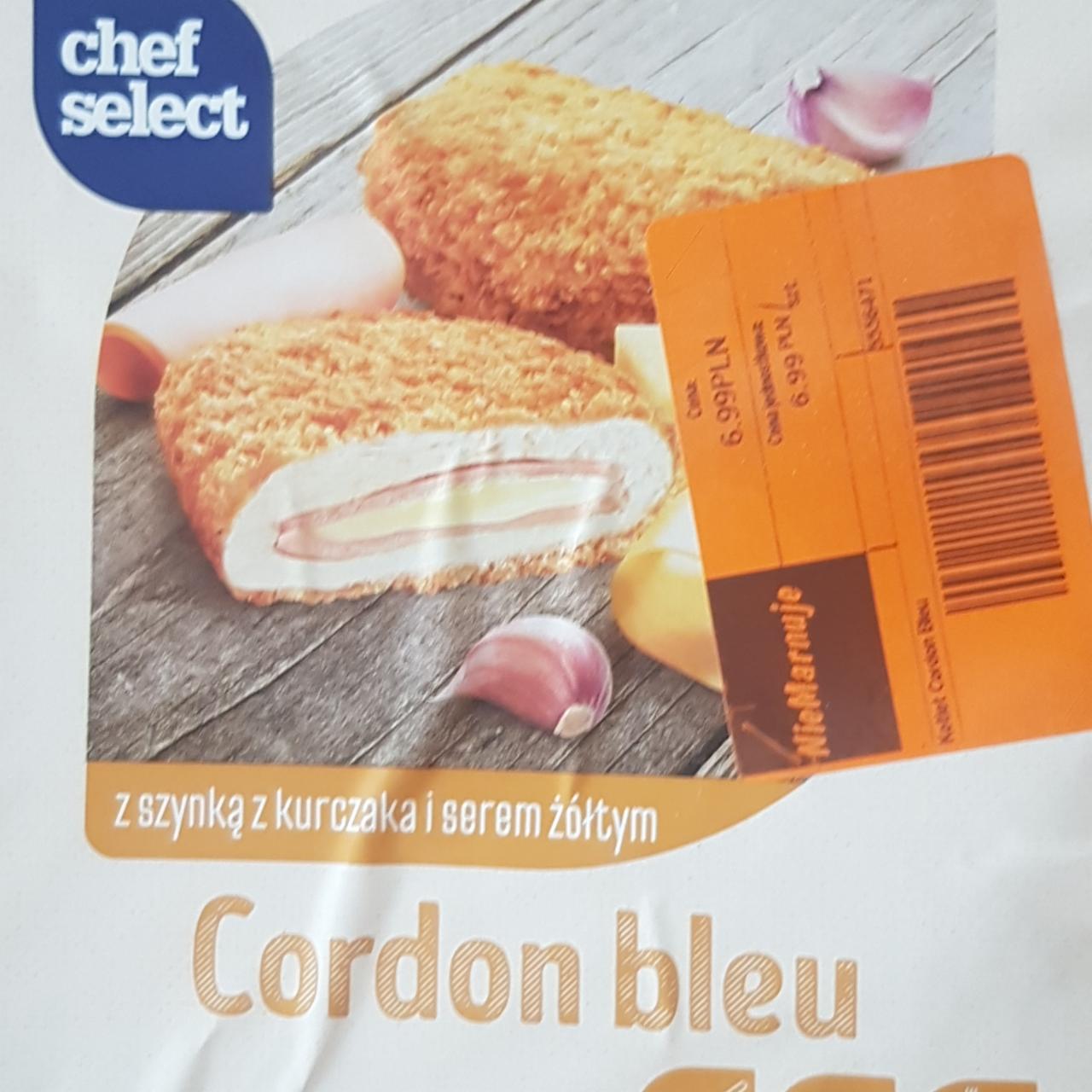 Zdjęcia - cordon bleu z szynką z kurczaka i serem żółtym Chef select