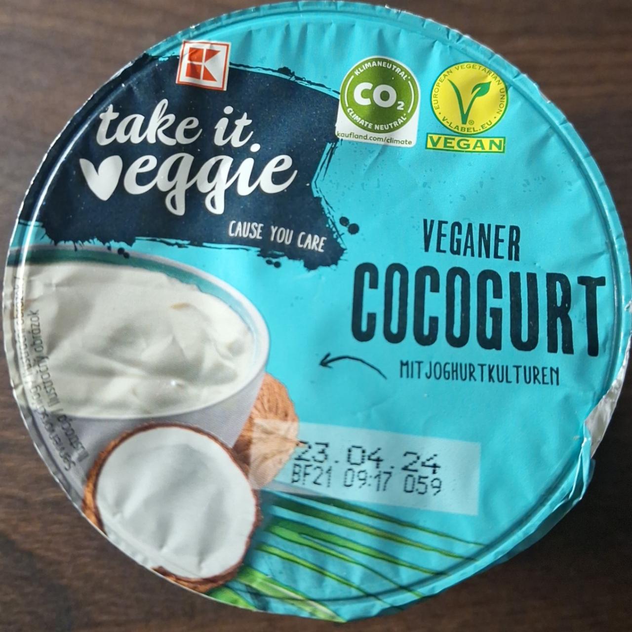 Zdjęcia - Veganer Cocogurt K-take it veggie