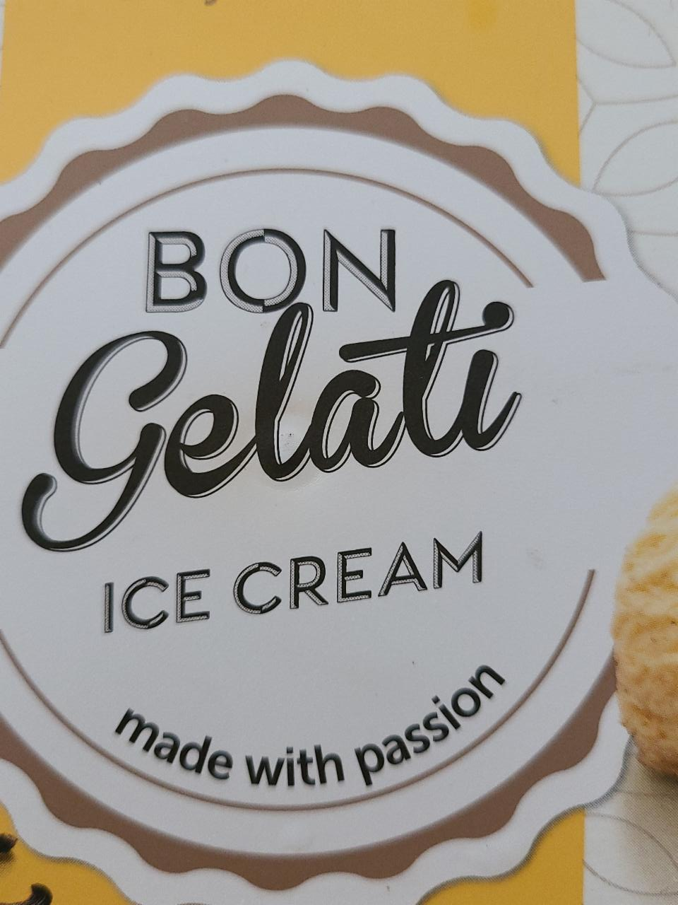 Zdjęcia - bon gelati ich cream bourbon vanilla