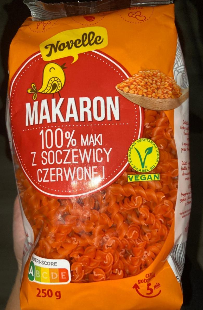 Zdjęcia - Makaron 100% Mąki z soczewicy czerwonej Novelle