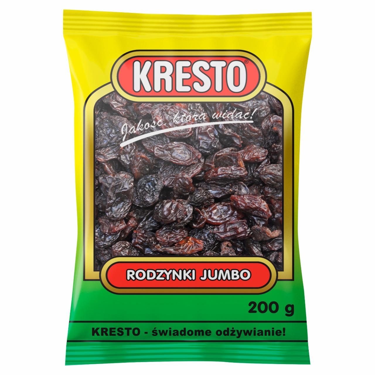 Zdjęcia - KRESTO Rodzynki jumbo 200 g