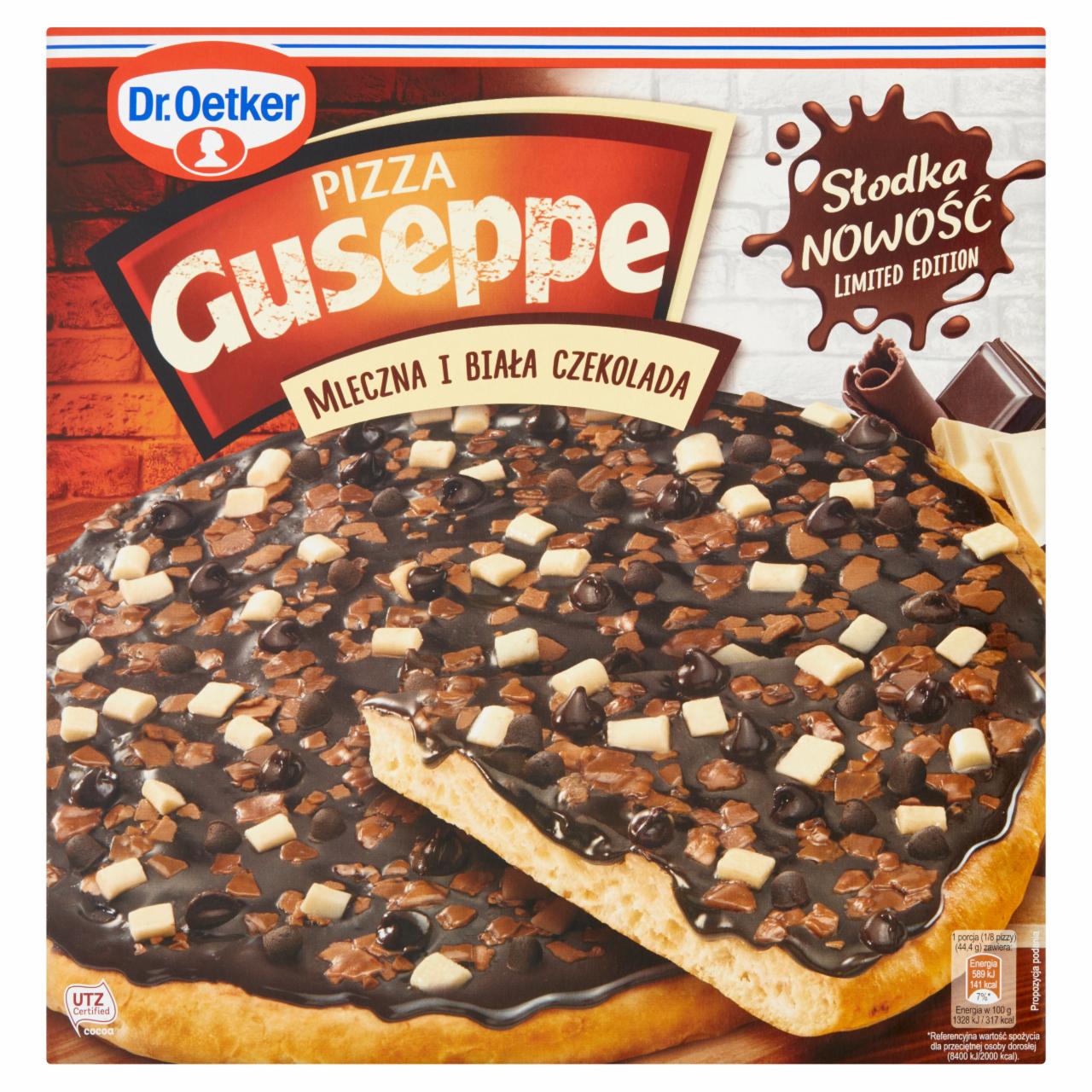 Zdjęcia - Dr. Oetker Guseppe Pizza mleczna i biała czekolada 355 g