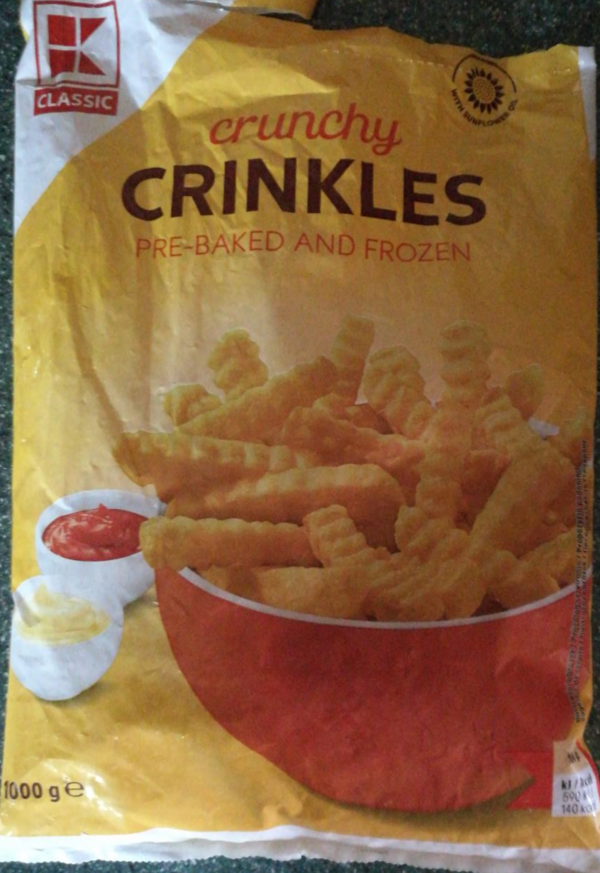 Zdjęcia - Frytki Crunchy Crinkles K-Classic