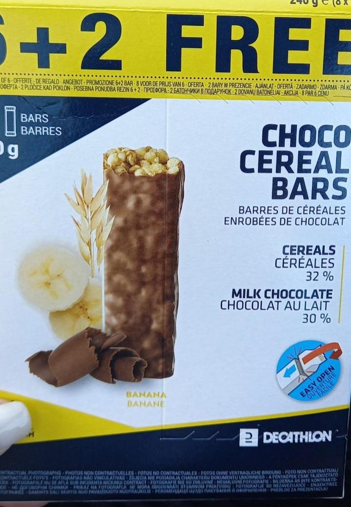 Zdjęcia - Choco Ceral Bars Banana Decathlon