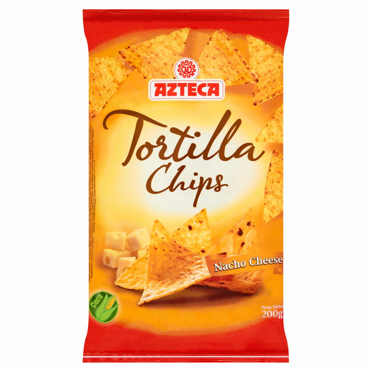 Zdjęcia - Azteca Nacho Cheese Tortilla Chips 200 g