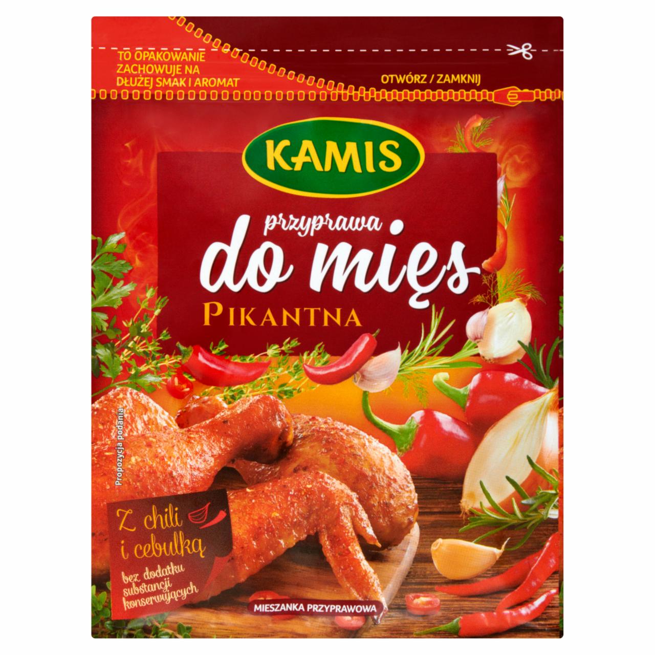 Zdjęcia - Kamis Przyprawa do mięs pikantna Mieszanka przyprawowa 70 g