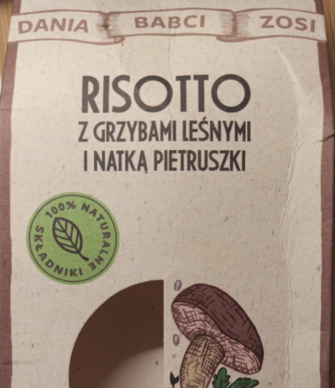 Zdjęcia - Risotto z grzybami leśnymi i natką pietruszki Dania Babci Zosi