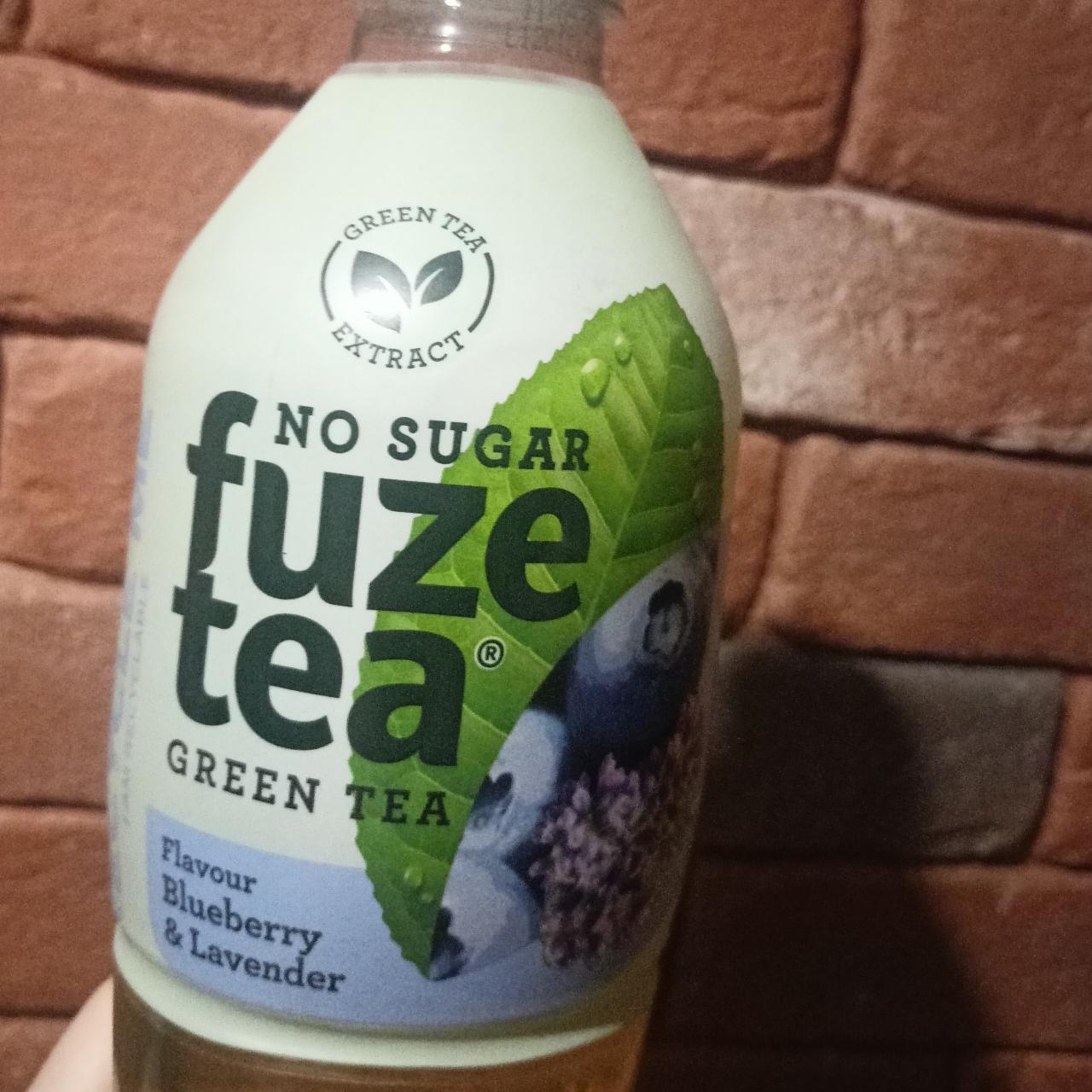 Zdjęcia - Green tea no sugar Blueberry & Lavender Fuze tea