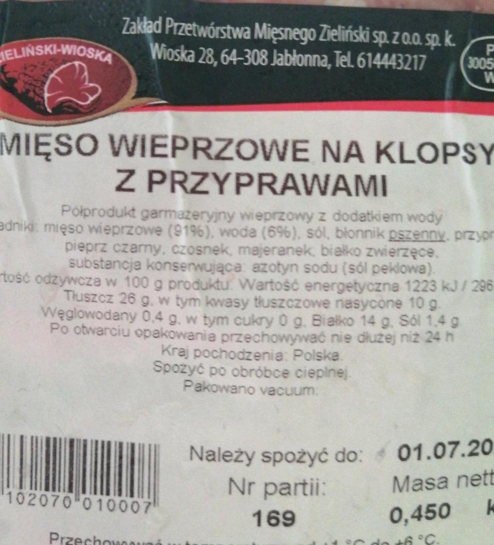 Zdjęcia - Mięso wieprzowe na klopsy z przyprawami