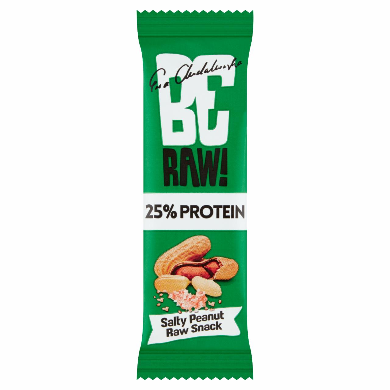 Zdjęcia - Be Raw! 25 % Protein Salty Peanut Raw Snack Baton 40 g