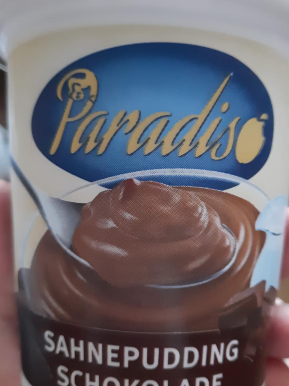 Zdjęcia - Paradiso pudding na bazie ßmietanki o smaku czekoladowym