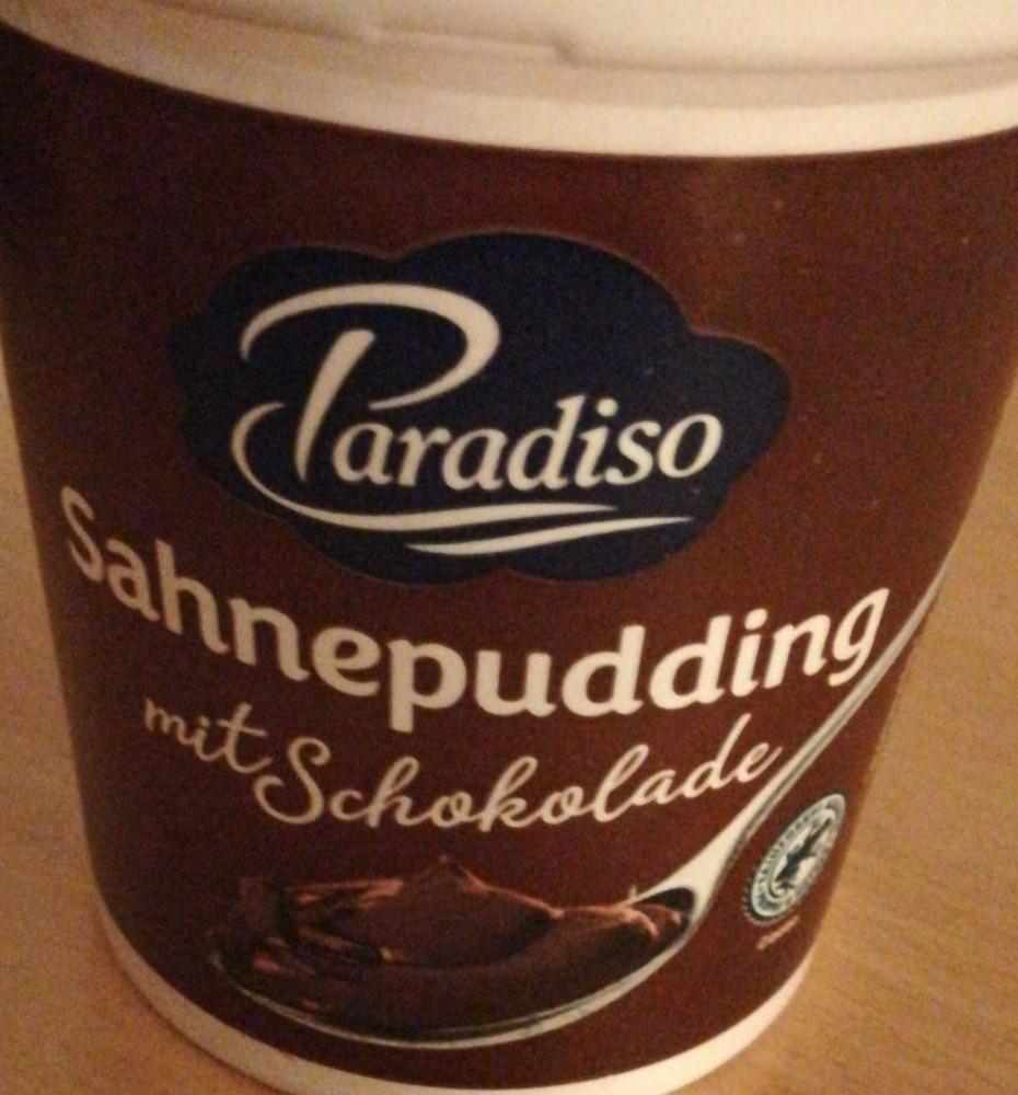 Zdjęcia - Paradiso pudding na bazie ßmietanki o smaku czekoladowym