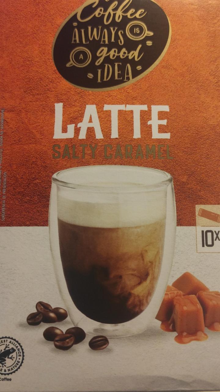 Zdjęcia - Latte Salty Caramel coffee always good idea