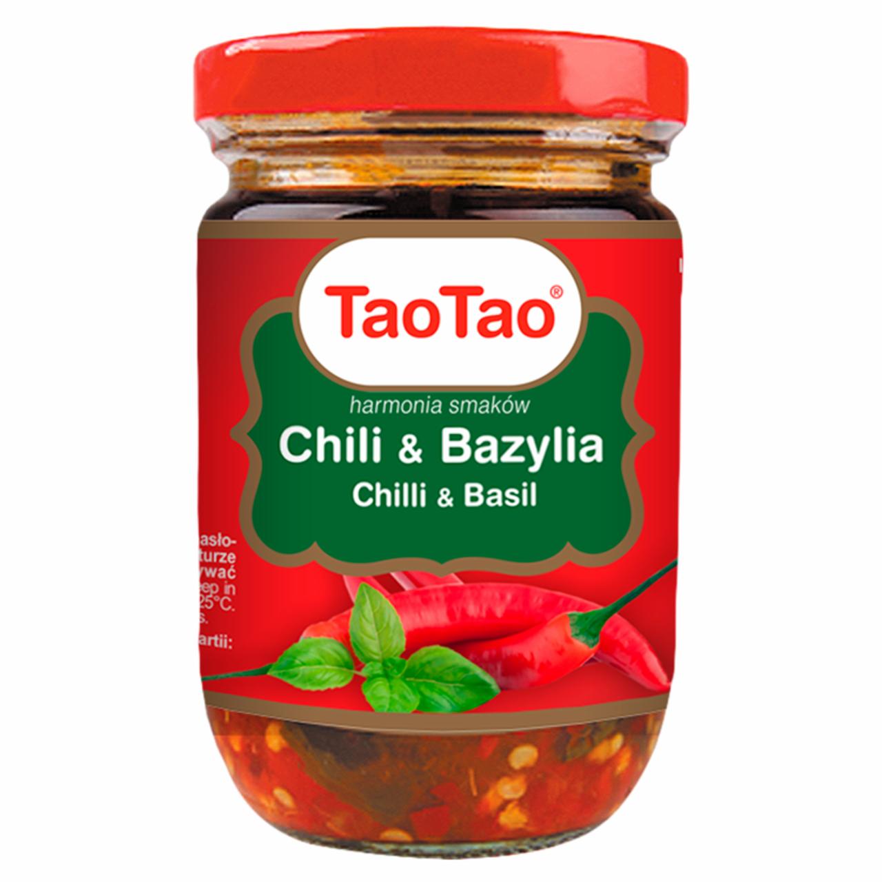 Zdjęcia - Tao Tao Mix przypraw w oleju sojowym chili & bazylia 200 g